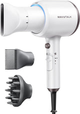 Secador de pelo Wavytalk, secador iónico soplado para cabello rizad...