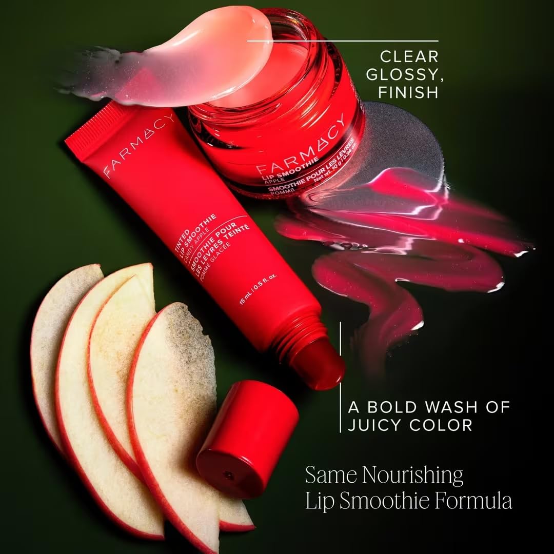 Farmacy Apple A Day - Kit de bálsamo labial \u2013 Tratamiento de p...