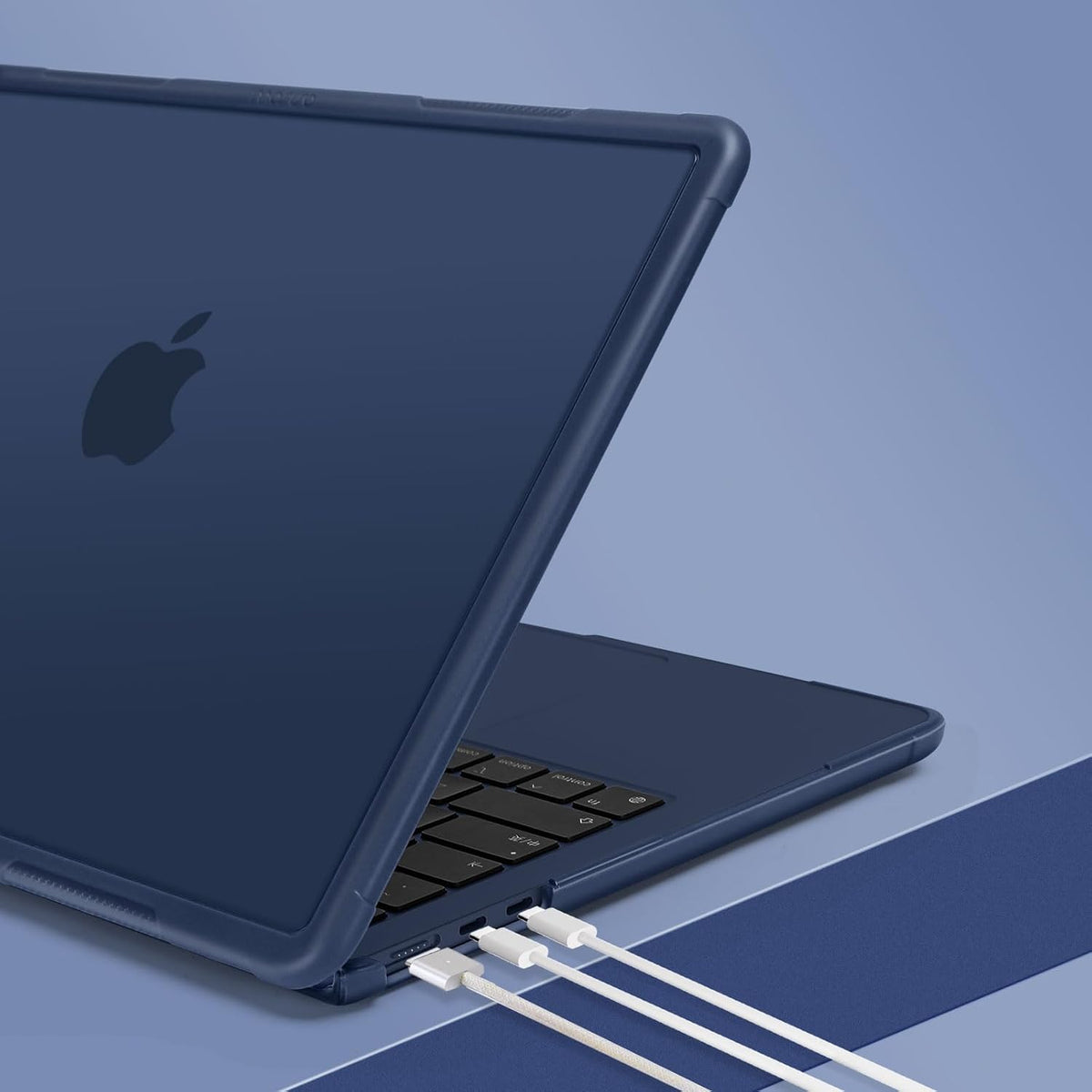 MOSISO Funda compatible con MacBook Air de 13 pulgadas M5 M4 M3 M2...
