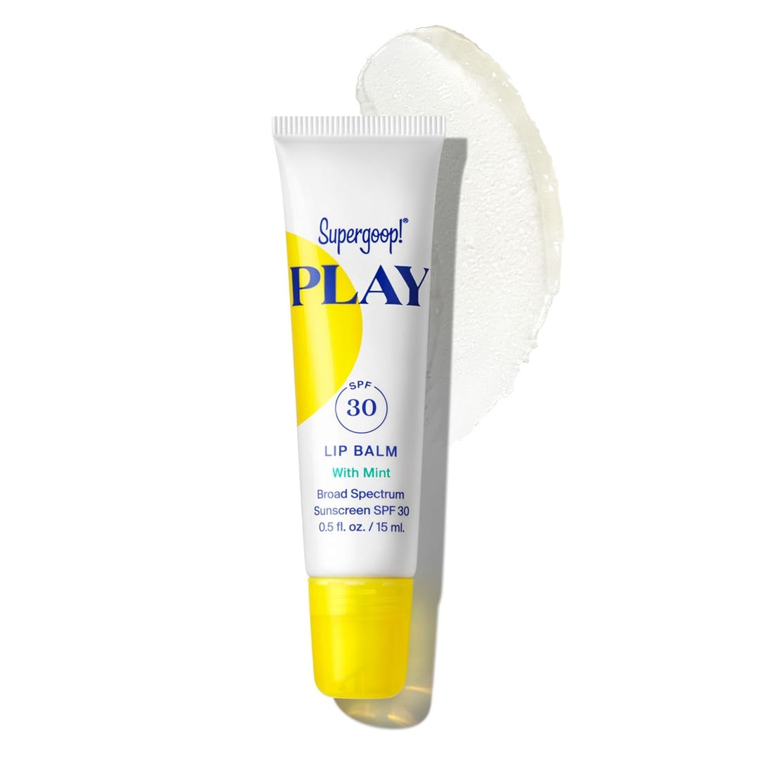 Supergoop! PLAY - Bálsamo labial SPF 30, bálsamo labial SPF de ampl...