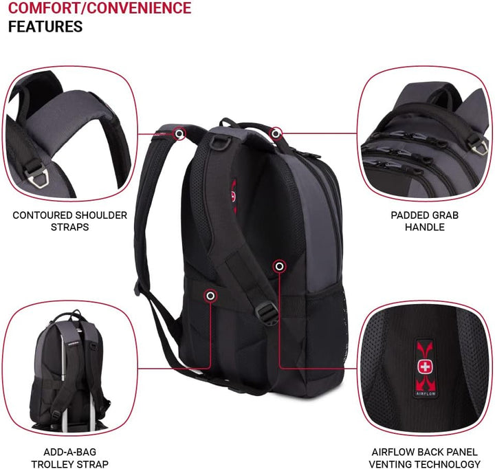 SwissGear, Gris oscuro\/Negro