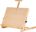 Caballete de mesa ajustable de madera de haya con capacidad para hasta 22.5 pulgadas