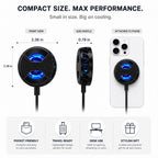 Enfriador magnético para teléfono, enfriador RGB portátil ligero
