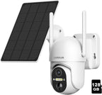 SEHMUA Cámaras de seguridad solares inalámbricas para exteriores