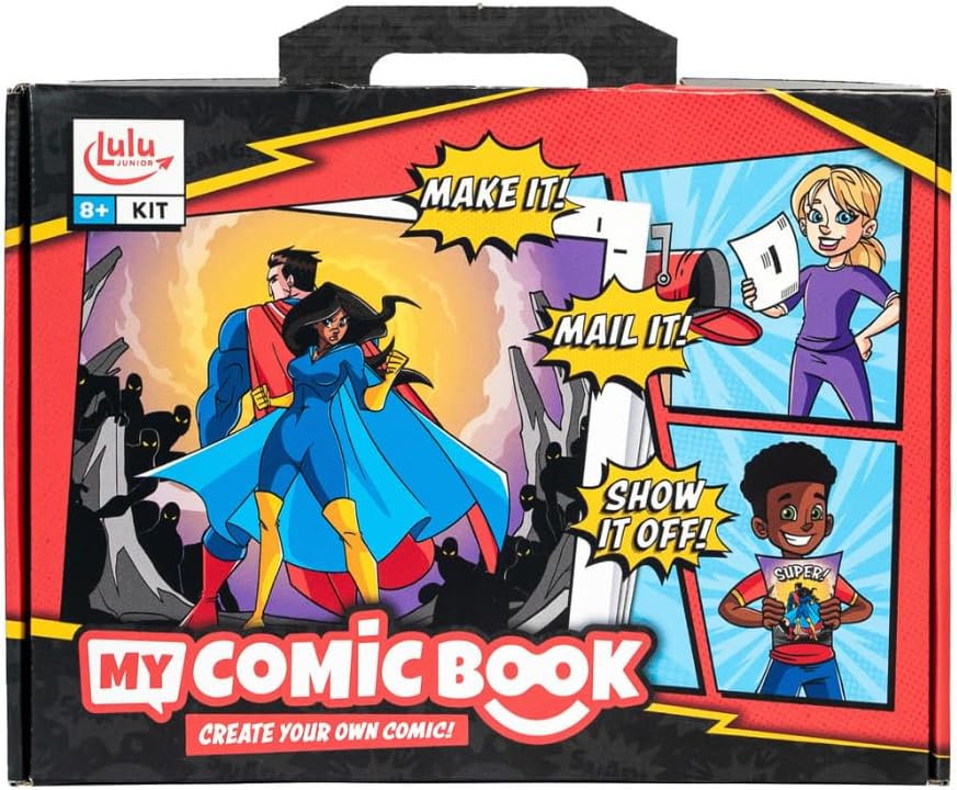 Kit de creación de cómics My Comic Book de Lulu Jr., multicolor, 17.1 cm x 26.0 cm