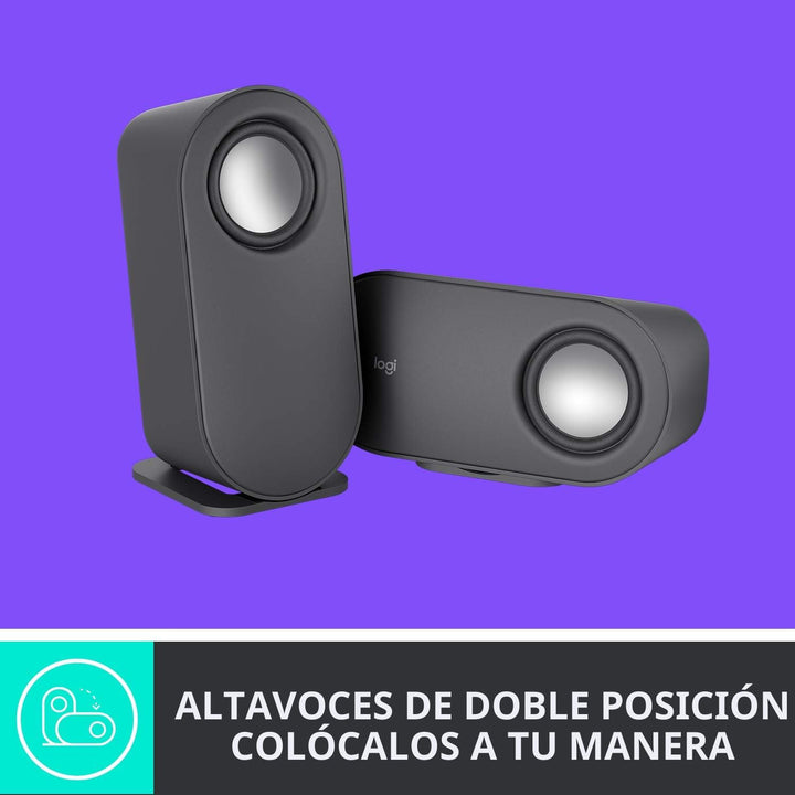 Logitech Altavoces Bluetooth Z407 para computadora con subwoofer y...
