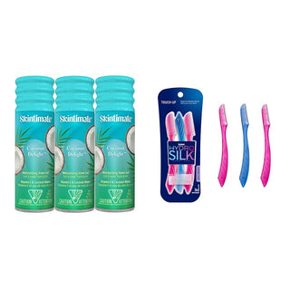 Skintimate Coconut Delight Gel de afeitado para mujer, 7 onzas (paq...