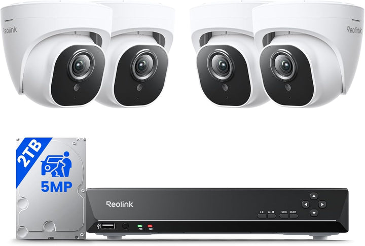 REOLINK Sistema inteligente de cámara de seguridad para el hogar de...