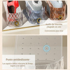 Organizador de ranuras para zapatos, paquete de 15, apilador de zapatos ajustable para almacenamiento en el armario, transparente de doble capa ahorrador de espacio, duradero y apilable para zapatos deportivos y tacones planos