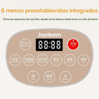 Joydeem Rice Cooker de Cerámica, 6 tazas de arroz crudo Cocinadores con Olla Interior de Cerámica Pura, Saludable y Libre de PFOA, 3L/3.2 qt, DFB-C300