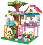 HOGOKIDS Juego de construcción de casa del árbol con luz