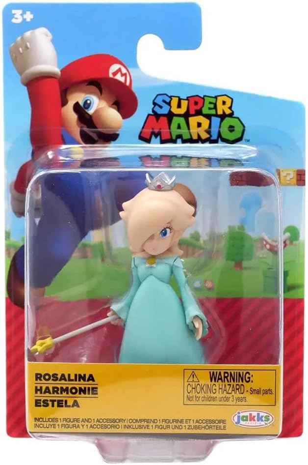 Super Mario Rosalina - Figura de acción de 2.5 pulgadas