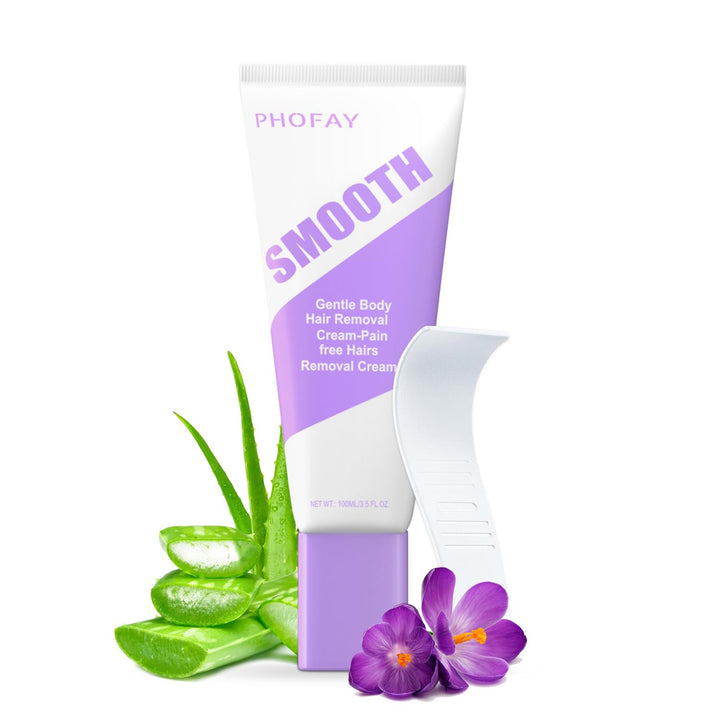 Crema de depilación PHOFAY para pieles sensibles de hombres y mujer...