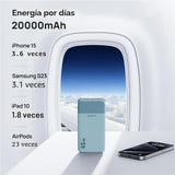 JUOVI J2621 20000mAh 45W Power Bank Cargador portátil, PD3.0 QC 4.0...