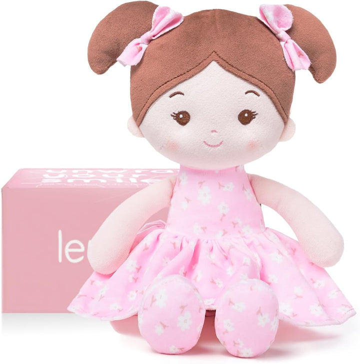 LeyaDoll Juguetes suaves para bebé (12 pulgadas), mi primera muñeca...
