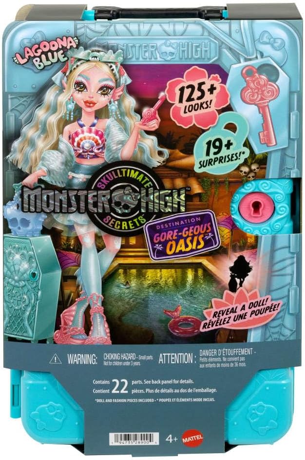 Monster High Skulltimate Secrets Lagoona Blue Doll and Accessories...