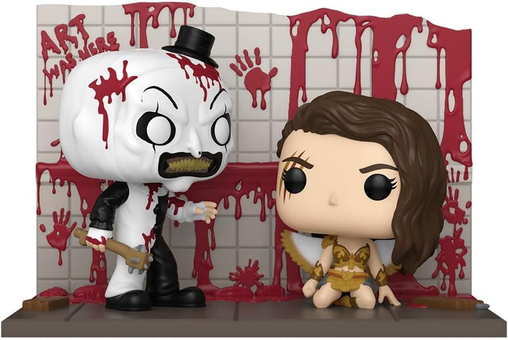 Funko Pop! Moments: Terrifier 2 - Art vs Sienna, exclusivo de Amazon