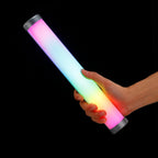 Meteor 30 tubos de píxeles a todo color luz LED, 10 W RGBWW, CCT 2,000 K a 20,000 K, barra de luz de mano RGBWW de 30 píxeles, soporte de atracción magnética, control de aplicación