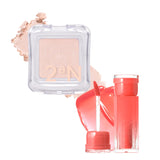 2aN Set de maquillaje de tono cálido, resaltador de vidrio puro #ND...