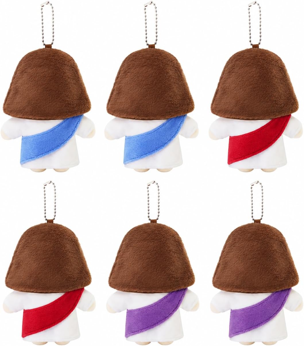 Tiralia Juego de 6 piezas de peluche de Jesús, decoraciones de igle...