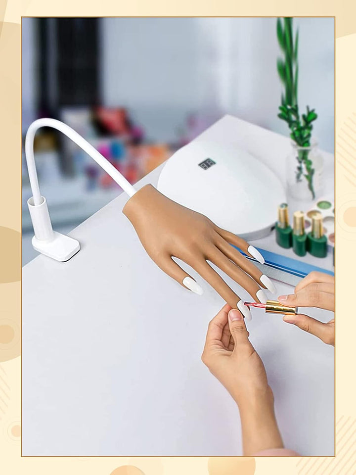 Mano de práctica para uñas acrílicas - Mano de práctica de uñas de...