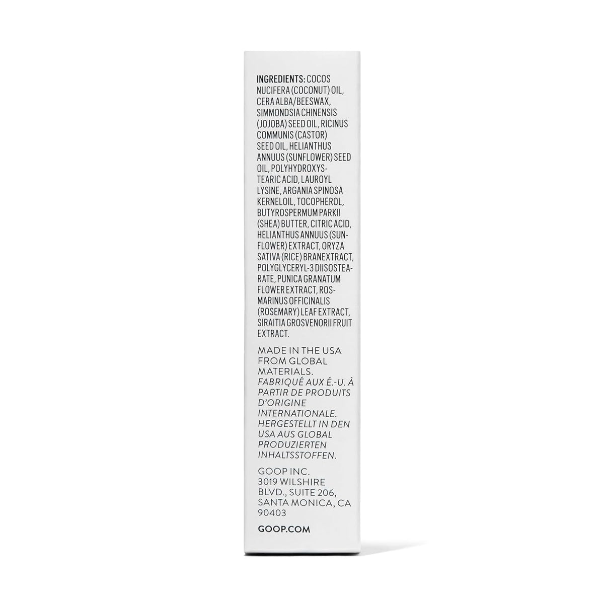Bálsamo labial goop Beauty Clean | Tratamiento para labios secos |...