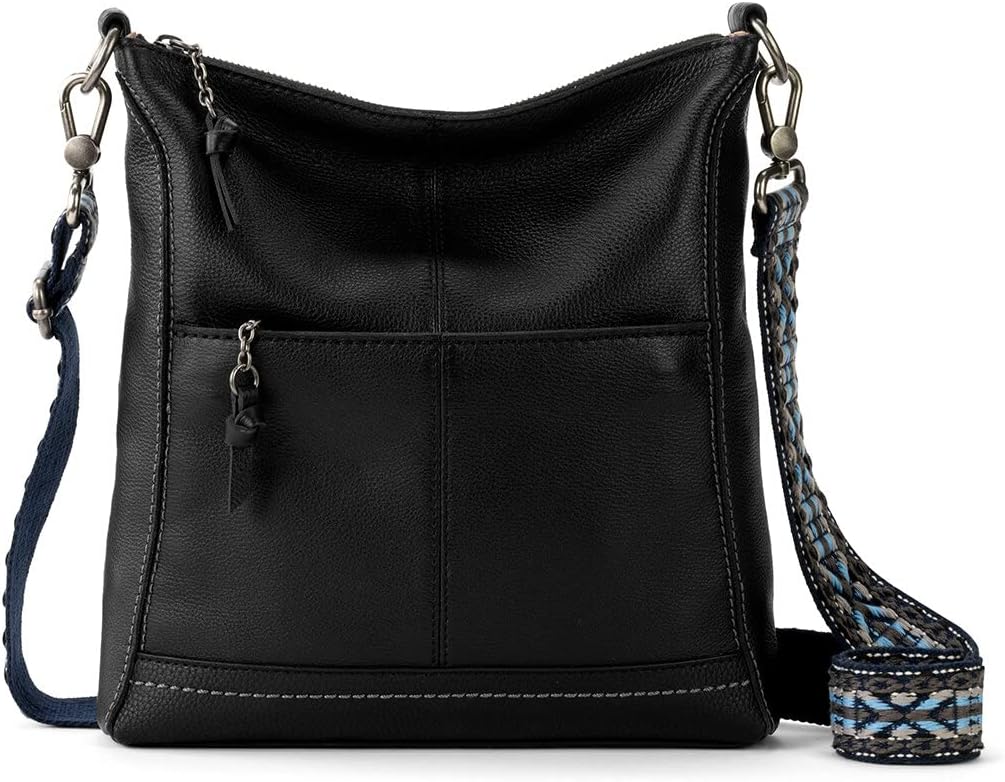 The Sak Lucia - Bolso bandolera de piel convertible con correa ajustable