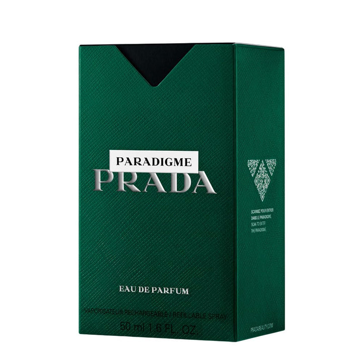 Prada Paradigme Eau De Parfum Spray Recargable para Hombres, 1.6 Onzas
