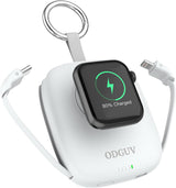 Cargador portátil pequeño de 5000 mAh, cargador inalámbrico iWatch...