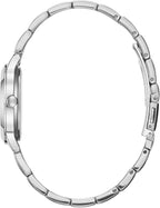 GUESS Mujer | Reloj analógico de vestir | Caja de acero inoxidable | Brazalete de acero inoxidable | Resistencia al agua 30M