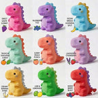 Paquete de 9 bombas de baño de dinosaurios con juguetes sorpresa en el