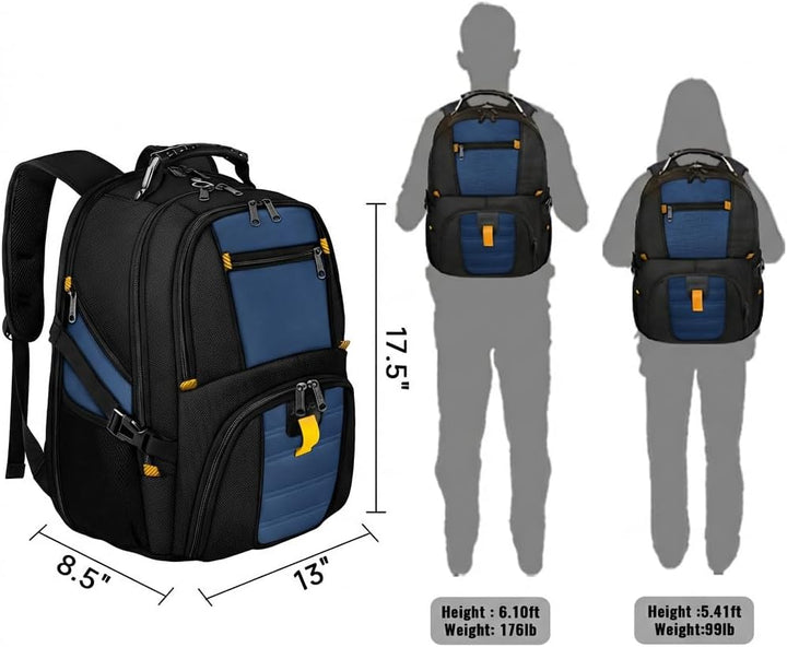 YOREPEK Mochila de viaje, mochila extra grande de 50L para portátil...
