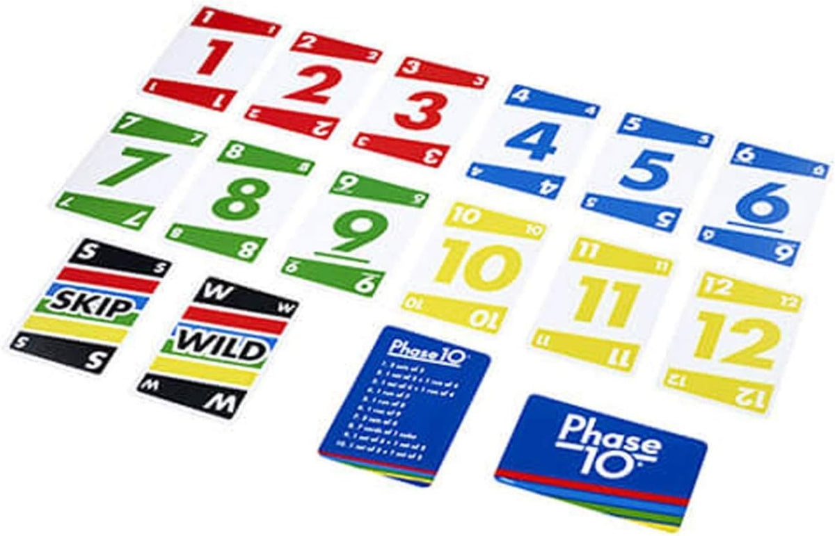 Juego de cartas Phase 10 de Mattel con juego de cartas Skip-Bo