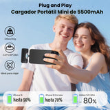 [Paquete de 2] Mini cargador portátil para iPhone 17, pantalla LCD...