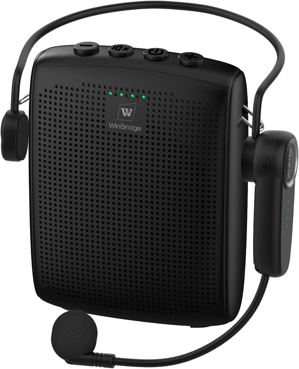 WinBridge Amplificador de voz con Bluetooth, altavoz portátil y micrófono