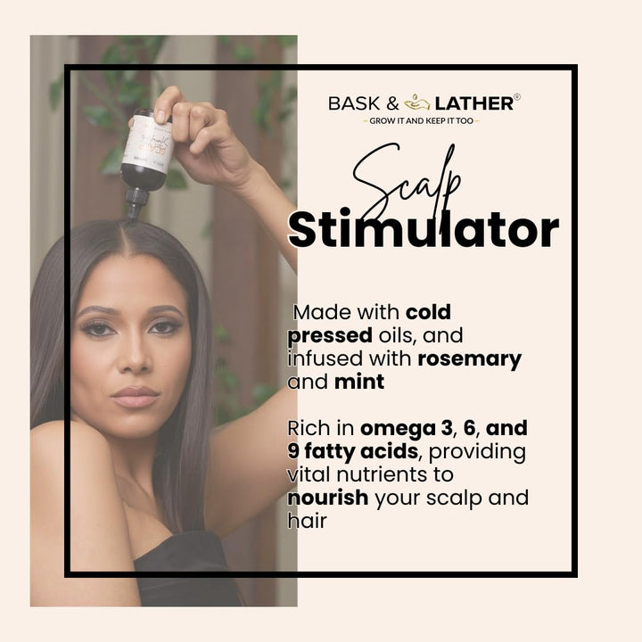 Aceite para el crecimiento del cabello y estimulador del cuero cabe...
