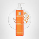 La Roche-Posay Jabón facial iluminador con vitamina C, limpiador fa...