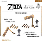 Legend de Zelda Hylian Shield Hanayama metal Brain Teaser, partir de 12