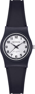 Reloj analógico Miykon para mujer, negro, delicado, fácil de leer, resistente al agua 100M