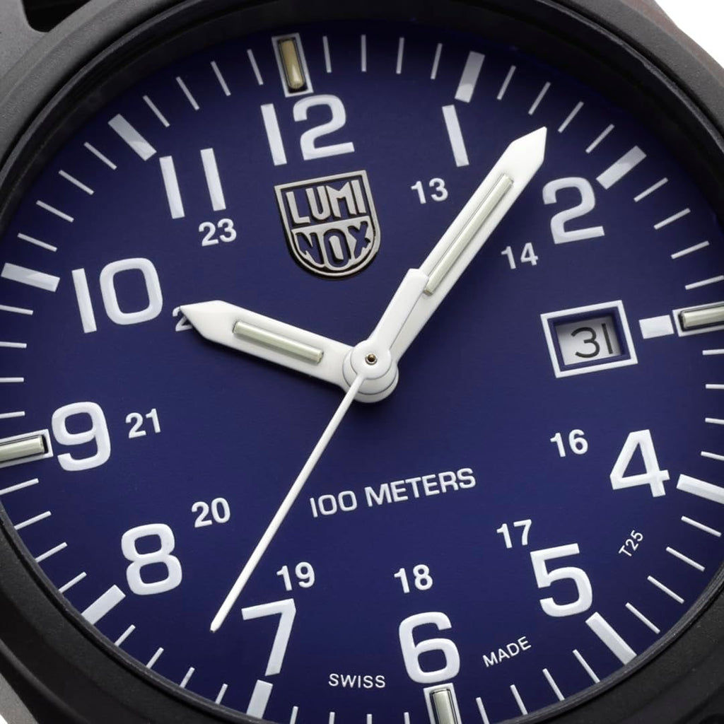Luminox G - Reloj para Hombre 43mm CARBONOX - Cuarzo Suizo - Resistente al Agua 100M - Cristal Mineral - Siempre Visible - Relojes para Hombre - Hecho en Suiza