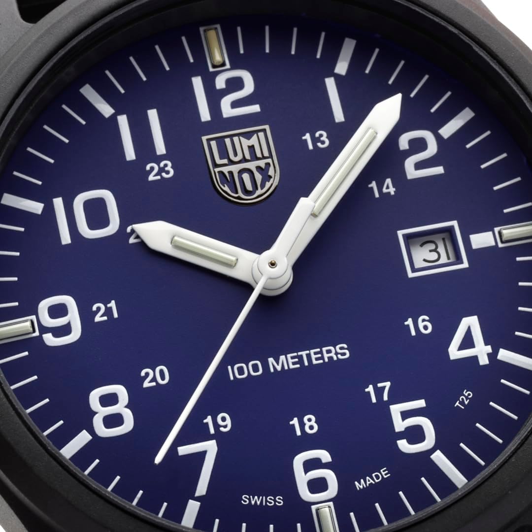 Luminox G - Reloj para Hombre 43mm CARBONOX - Cuarzo Suizo - Resistente al Agua 100M - Cristal Mineral - Siempre Visible - Relojes para Hombre - Hecho en Suiza