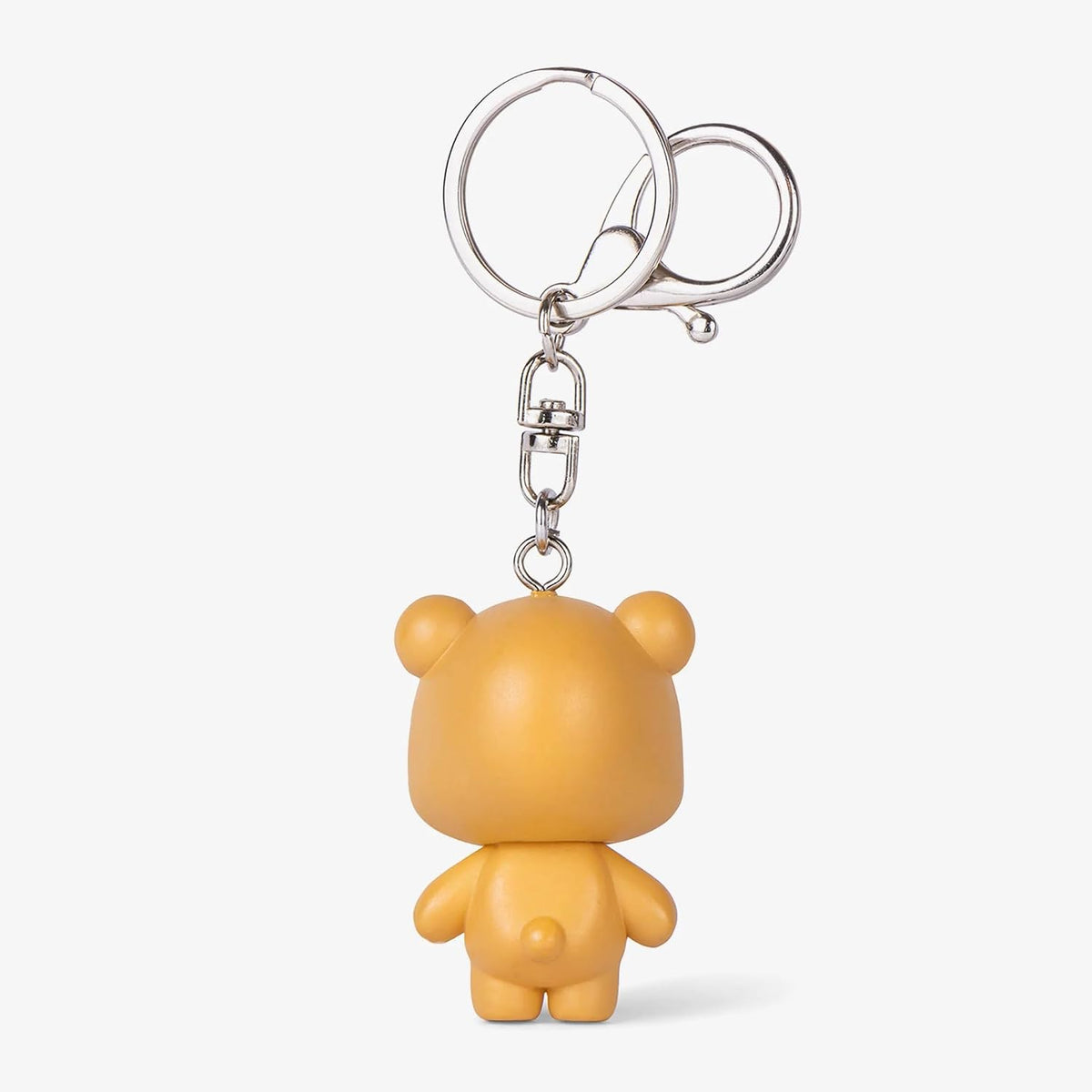 Llavero de figura 3D Milk Mocha – Lindo llavero de vinilo para bolsos, bolsos, bolsas y mochilas, llavero de metal