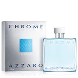 Azzaro Eau de Toilette cromado, colonia acuática fresca para hombre...