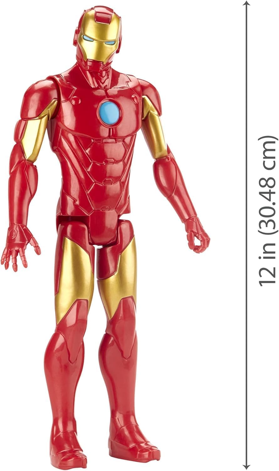 Marvel Hasbro - Figura de acción oficial de Titan Hero Series de 12...