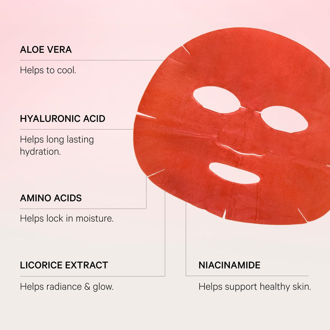 MZ SKIN Mascarilla facial meso con infusión de vitaminas | Mascaril...