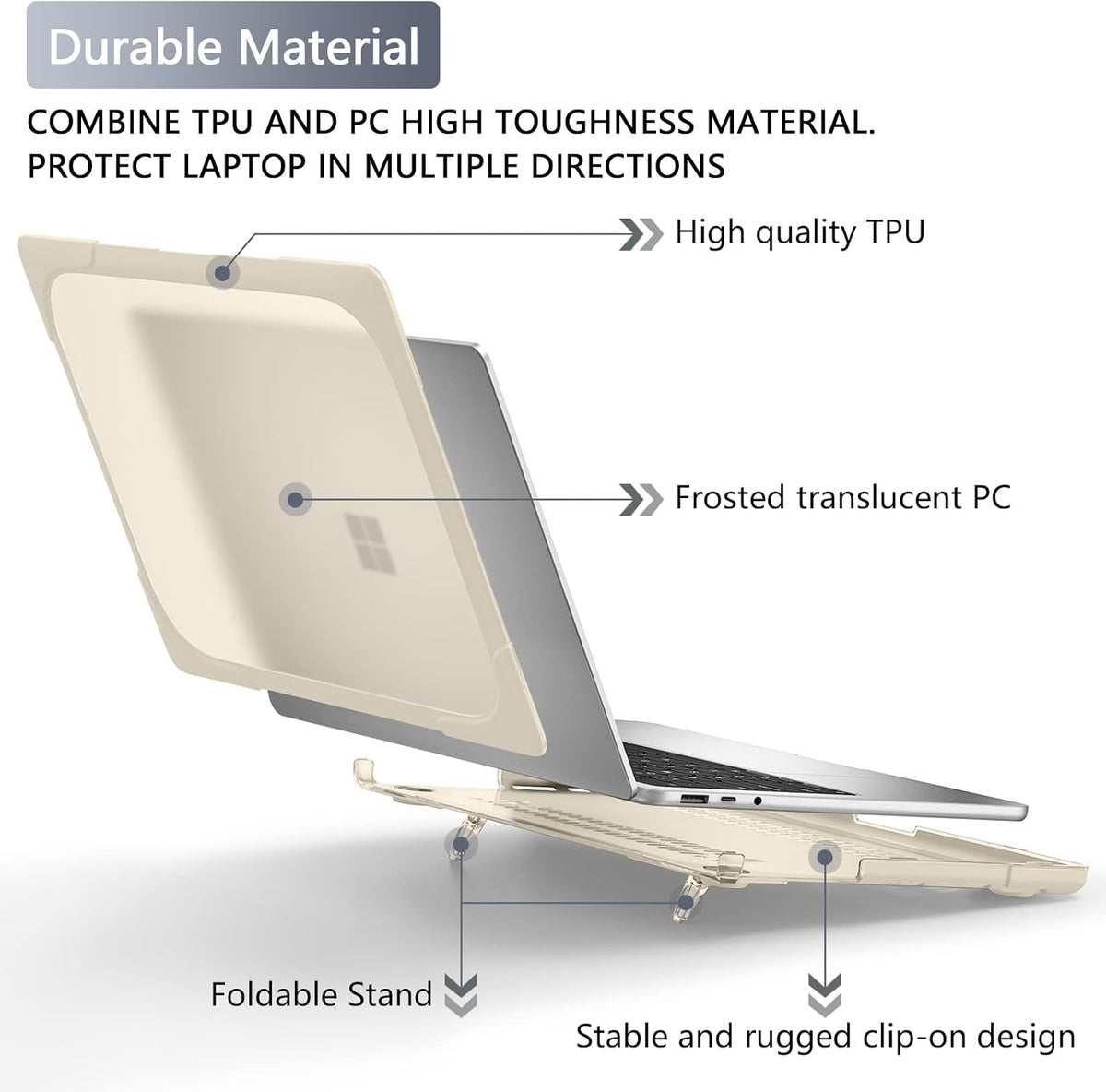 Batianda Funda para portátil Microsoft Surface de 13.5 pulgadas 5 4...