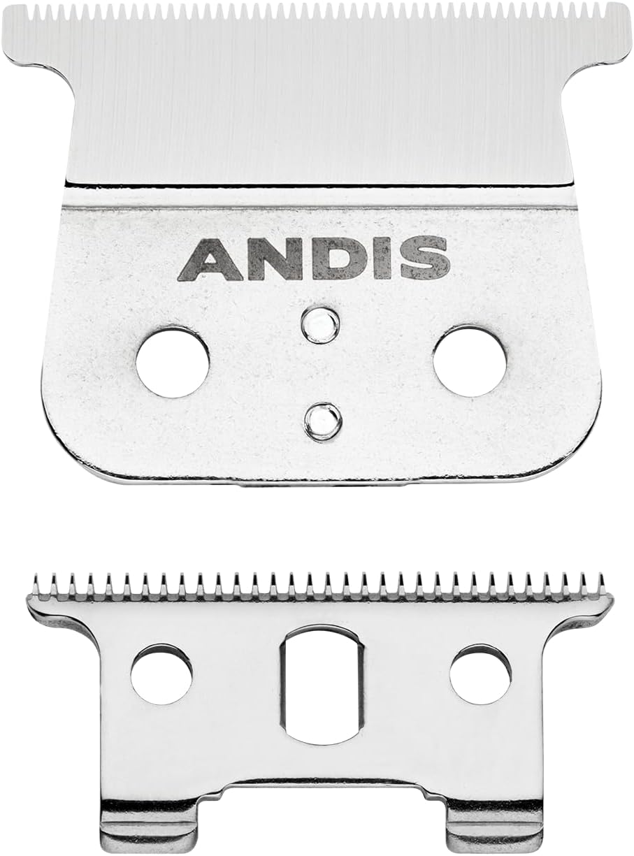 Andis 04521 Carbon Steel T-Blade, T-Outliner, GTO, GO & GTX Trimmers, Cuchilla de repuesto
