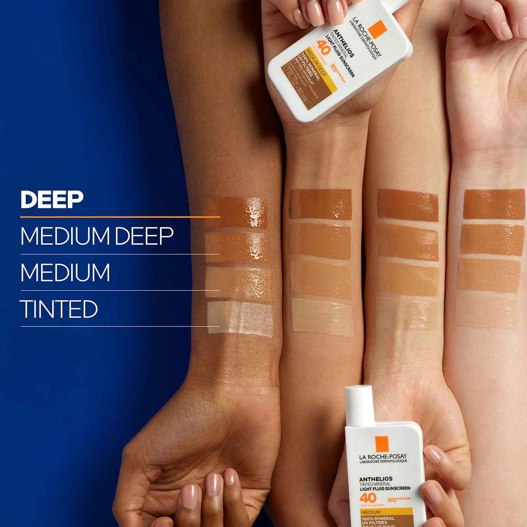 La Roche-Posay Anthelios Sunscreen SPF 40, Ultra-Light Fluid Broad...