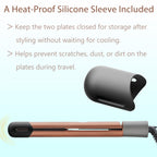 NITION - Plancha profesional de titanio para cabello, para un estil...