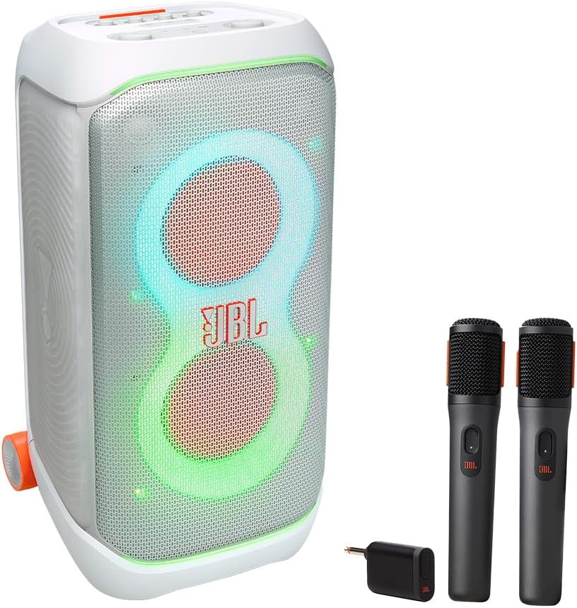 JBL PartyBox Stage 320 - Paquete de altavoces portátiles para fiest...